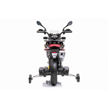 Motor BMW F850 GS na akumulator dla dzieci Żółty + Kółka pomocnicze + Audio LED + Wolny Start + EVA